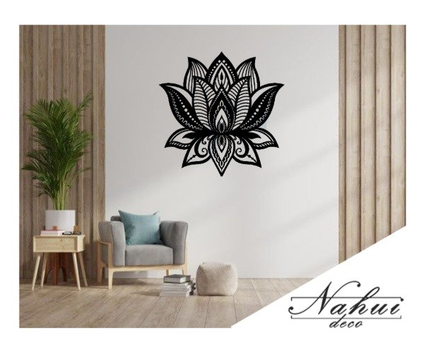 Producto - Cuadro Calado FLOR DE LOTO 3 (mod 015)