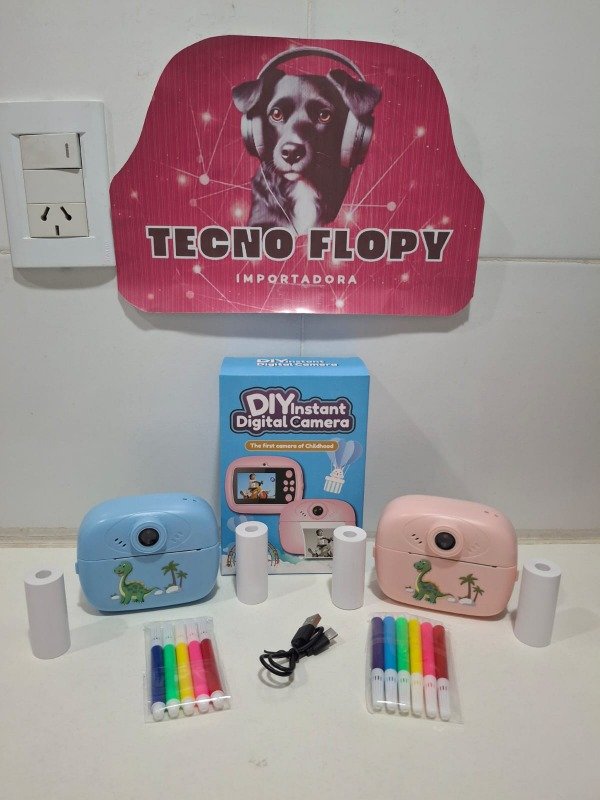 Producto - Cámara infantil  impresora con accesorios