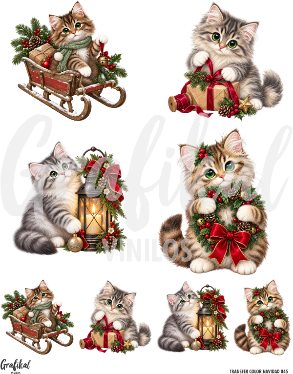 Producto - Transfer Color Navidad 045