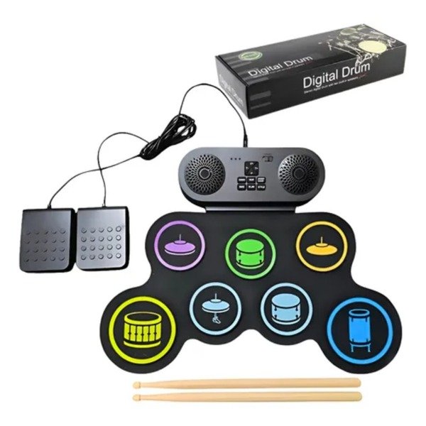 Producto - Mini Bateria Digital Con Parlante DRUM