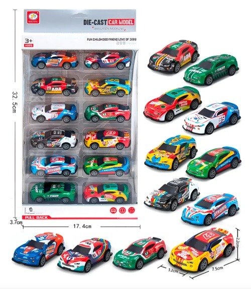 Producto - Auto de Colección Metal (x12 unidades)