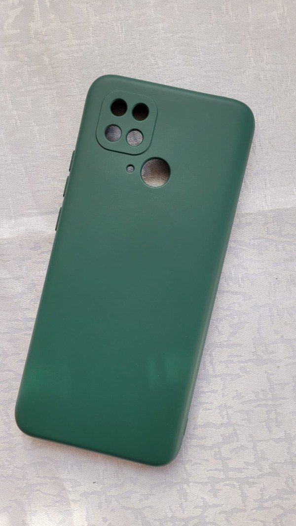 Producto - Xiaomi Redmi 10c Case Verde Con Felpa