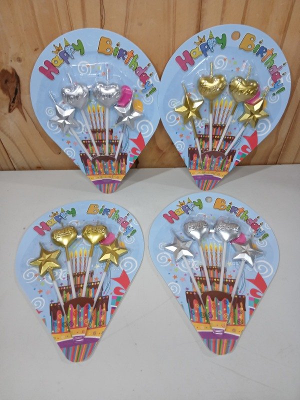 Producto - Vela estrella/corazon