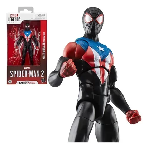 Producto - MARVEL LEGENDS GAMERVERSE MILES MORALES BORICUA SUIT
