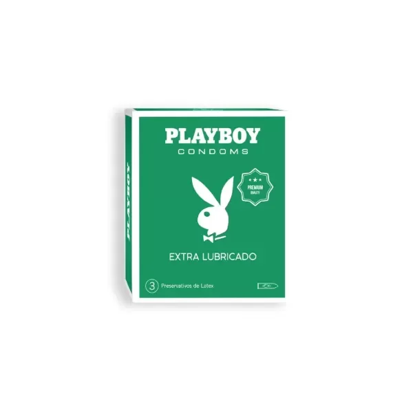 Producto - PRESERVATIVO PLAYBOY EXTRA LUBRICADO