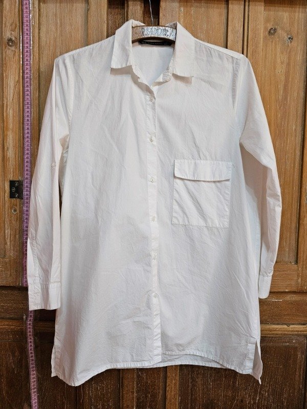 Producto - Camisa Zara Blanca t.M