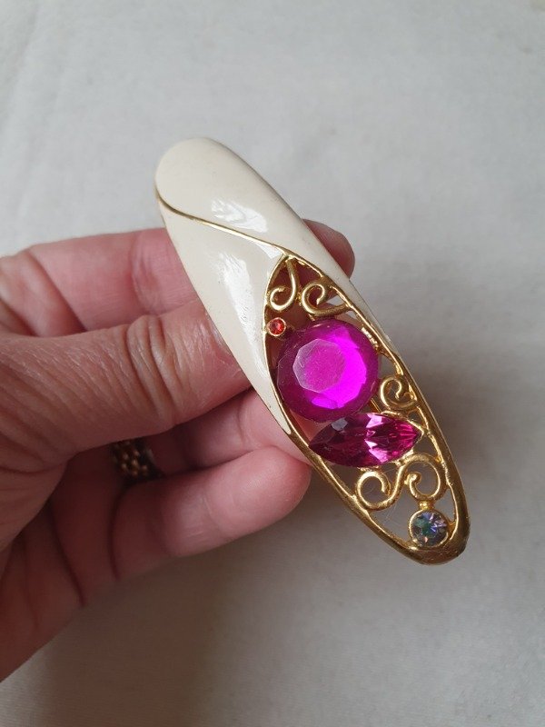 Producto - Broche 80s Barrette Shocking Pink - 0