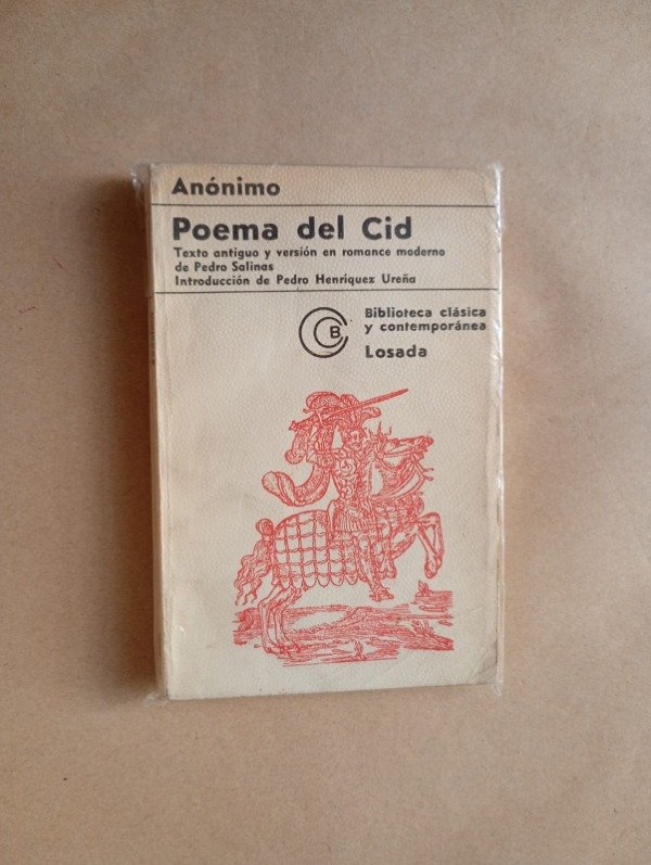 Producto - Poema del Cid - Anónimo Salinas Henríquez  Ureña - Losada