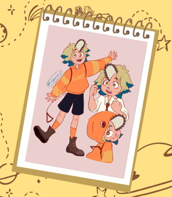 Producto - Print Vee como Pochita // La Casa Búo