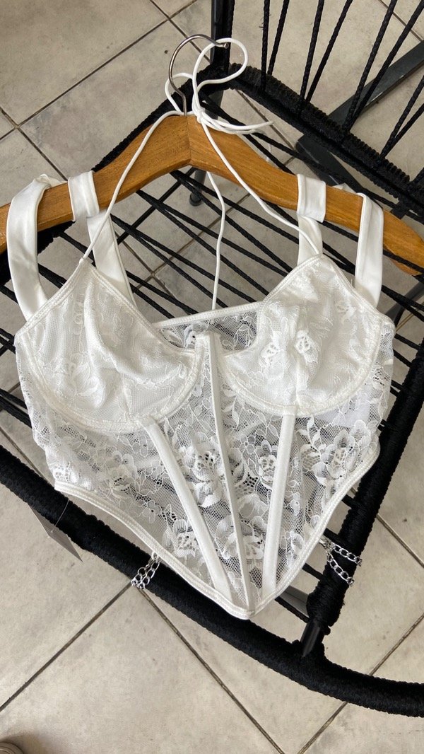 Producto - Corset encaje cadena