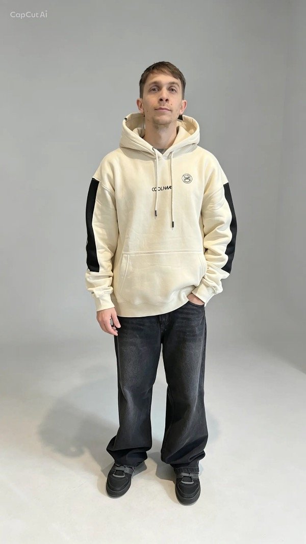 Producto - HOODIE OVER COOLHAAS CRUDO