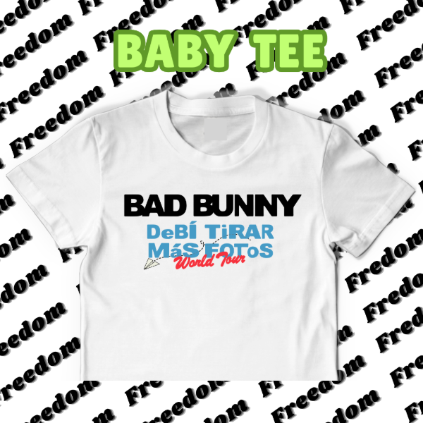 Producto - Baby tee DTMF world tour