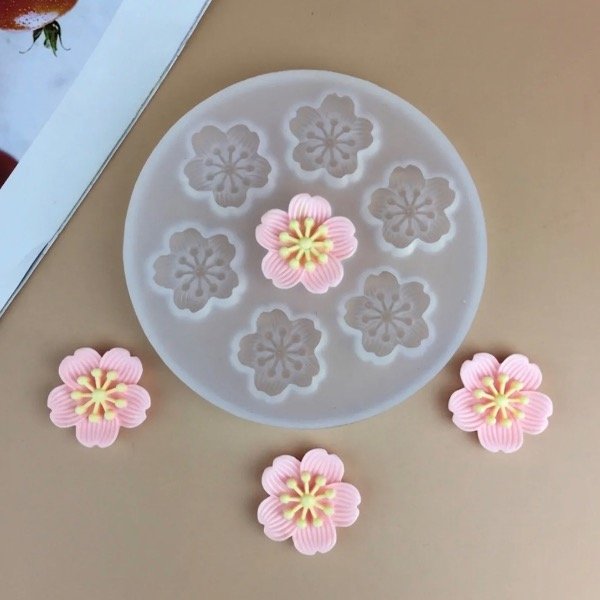 Producto - Molde mini flores de cerezo x 7 (22X5)