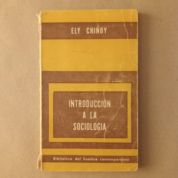 Producto - Introducción a la sociología de Ely Chinoy