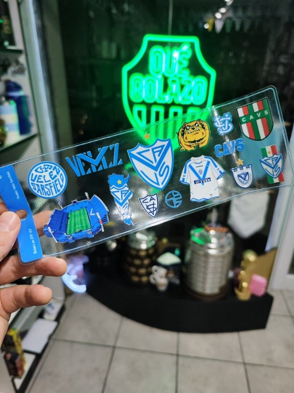 Producto - Stickers Velez Sarsfield Plancha DTF UV