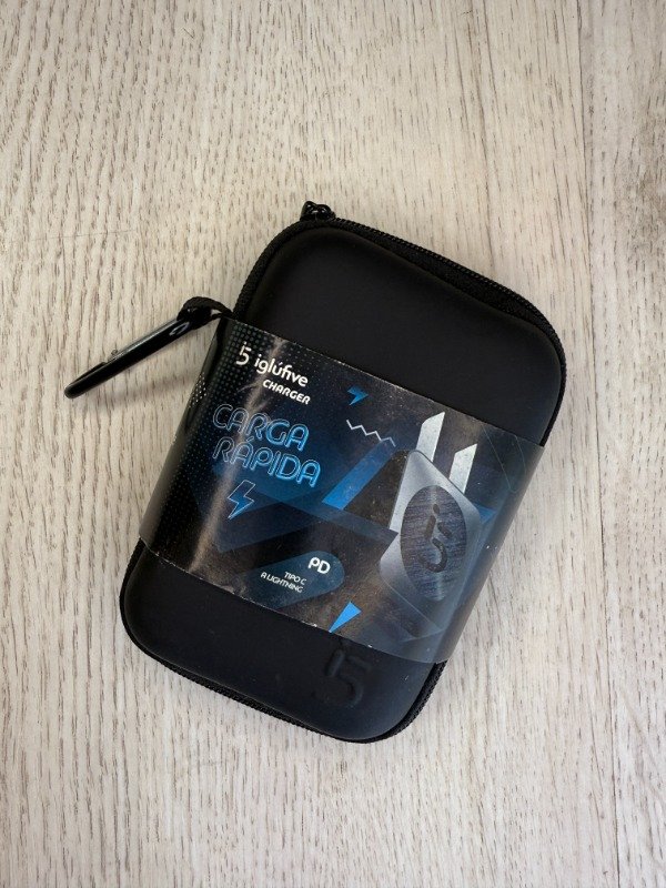 Producto - CARGADOR IGLUFIVE CON ESTUCHE - TIPO C A LIGHTNING