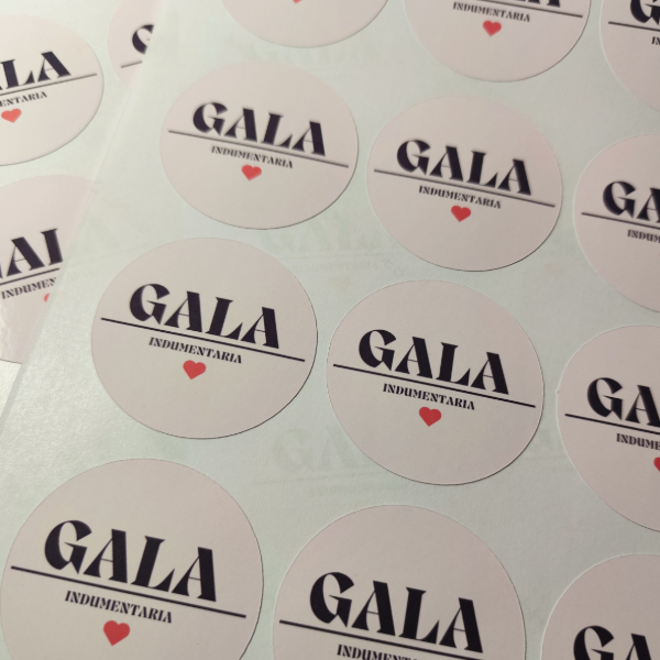 Producto - Stickers Personalizados para tu emprendimiento. (Plancha A4) - 1