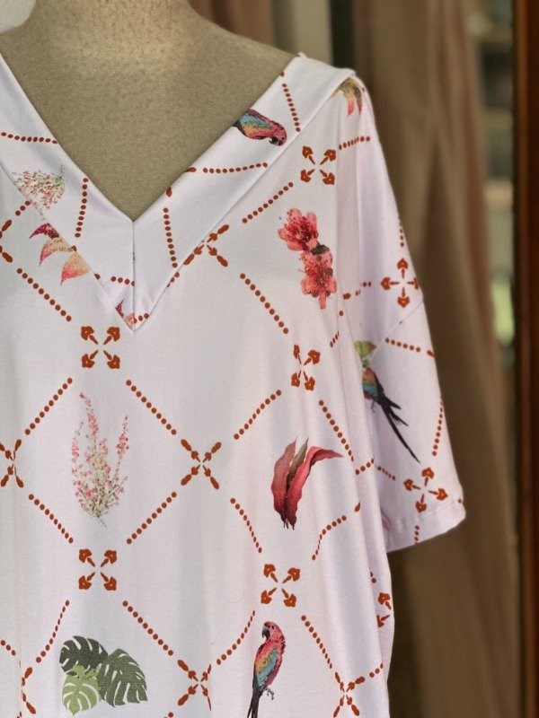 Producto - Remeron  selva libre blanco cuadros