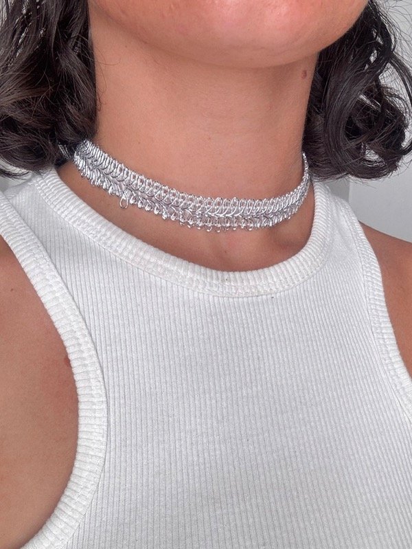 Producto - Choker Silver MOD1