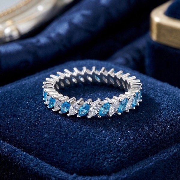Producto - Anillo Plata 925 Sin fin Cubic