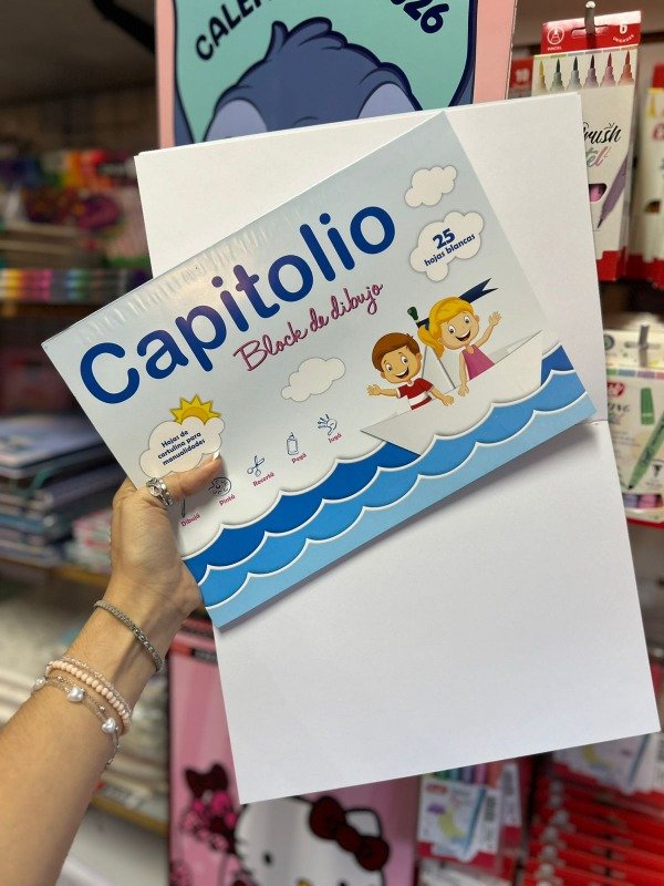 Producto - Block N5 Blanco Tipo El Nene Capitolio x24hjs