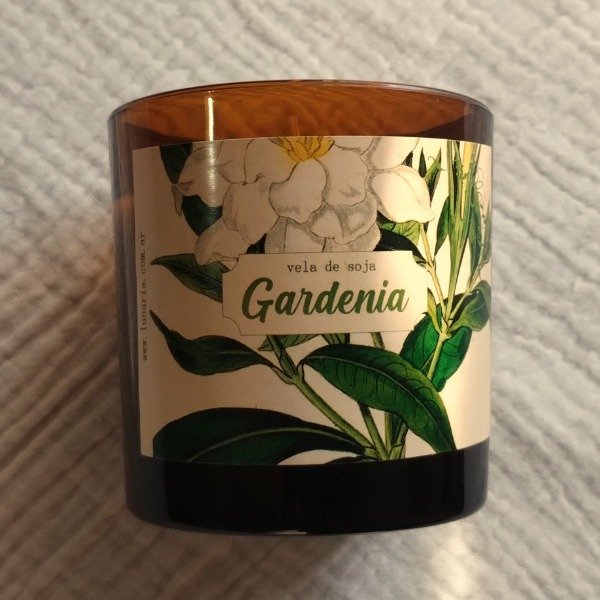 Producto - Vela de soja #Gardenia