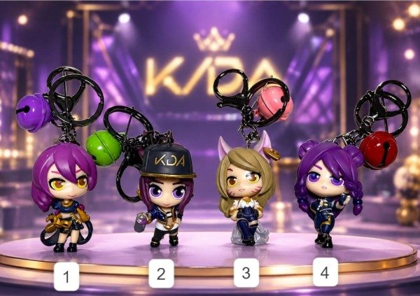 Producto - Gashapones llaveros K/DA League of Legends - Ingrese Para Elegir