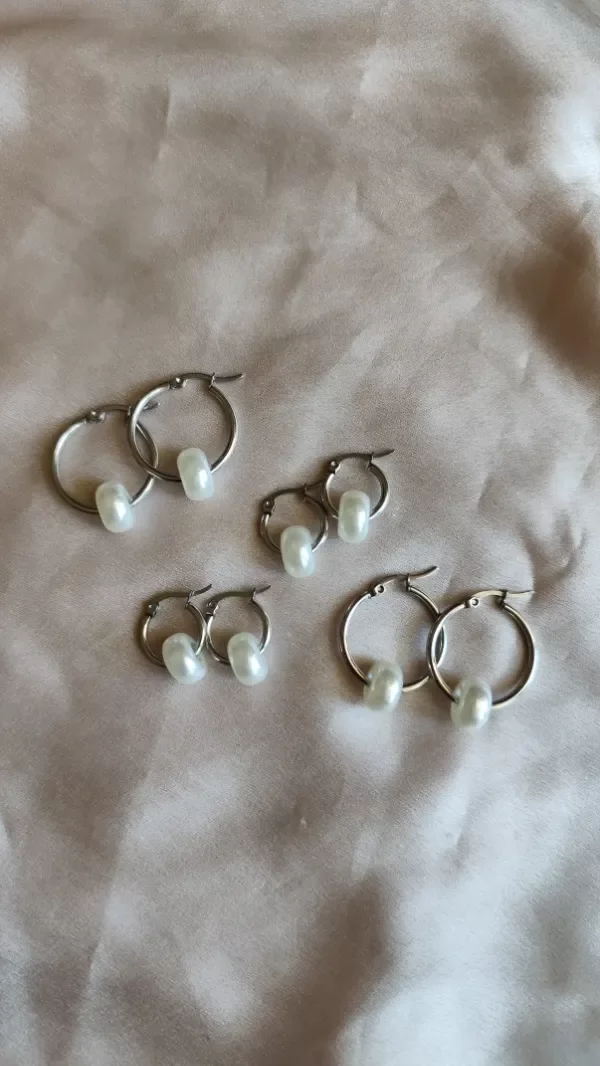 Producto - Aros Brisa de Mar acero quirúrgico