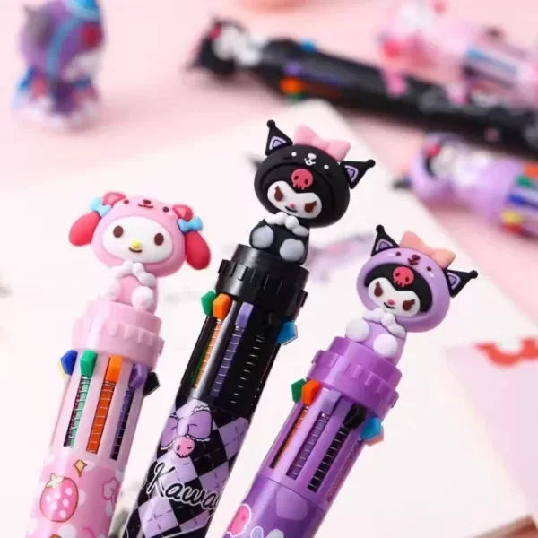Producto - Lapicera kuromi 10 colores