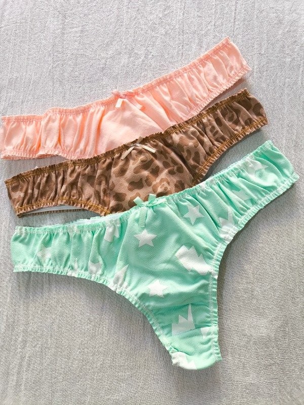 Producto - PACK x3 COLALESS 36 AL 42 ALGODÓN (AQUA, PRINT Y ROSA)