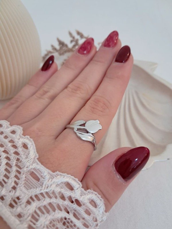 Producto - Anillo AQ tulipanes regulable