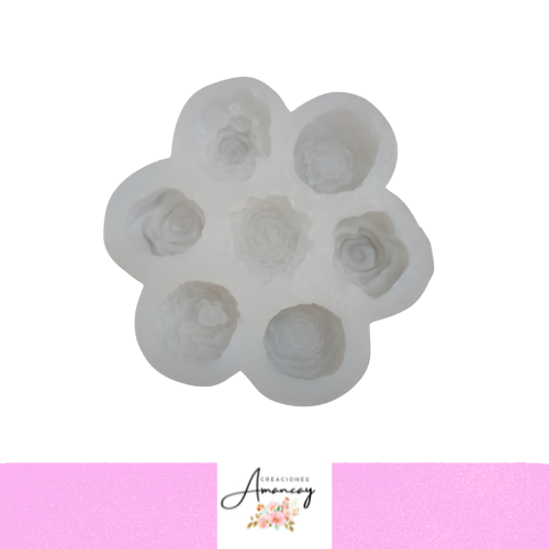 Producto - MOLDE FLORES X7