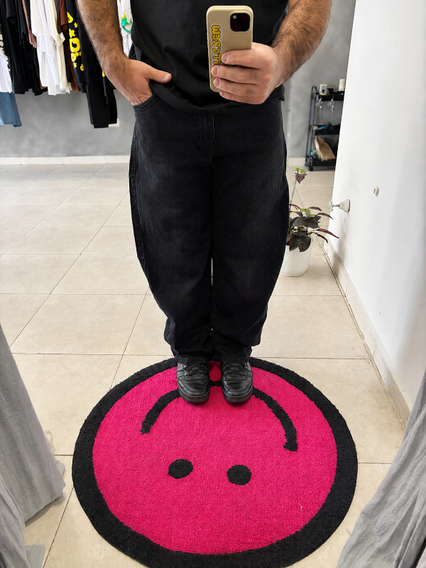 Producto - Jean Baggy Jaspeado negro - 2