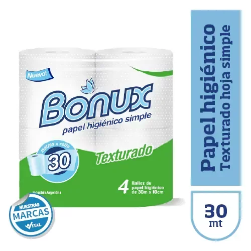 Producto - PAPEL HIEGIENICO BONUX 3X40