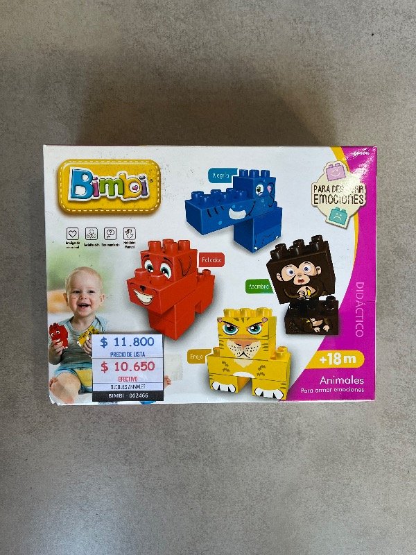Producto - Bloques animales