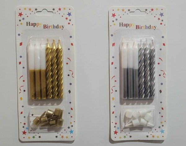Producto - BLISTER VELAS X6
