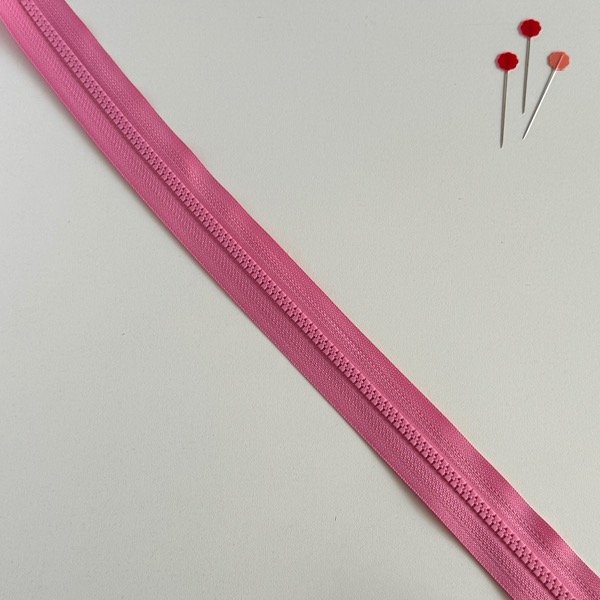 Producto - Cierre diente de perro rosa x 5 mts