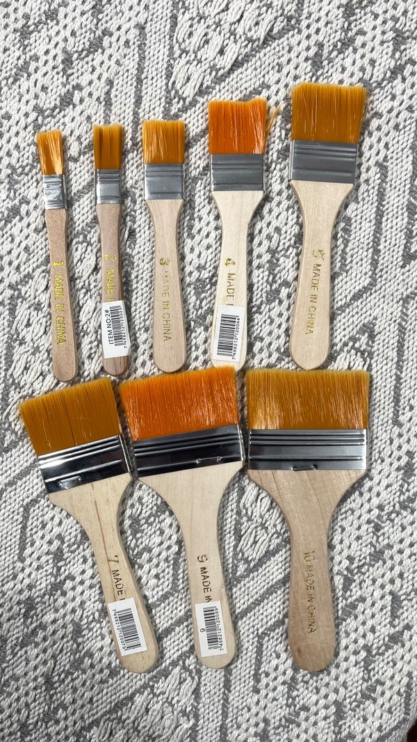 Producto - Pinceles de madera 1,2,3,4,5,7,9y10