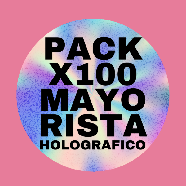 Producto - Stickers mayorista x100 holografico