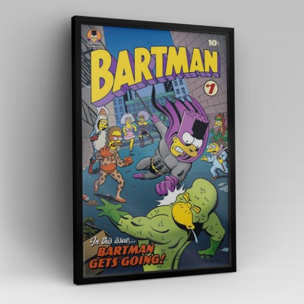 Producto - Cuadro Bartman Los Simpsons