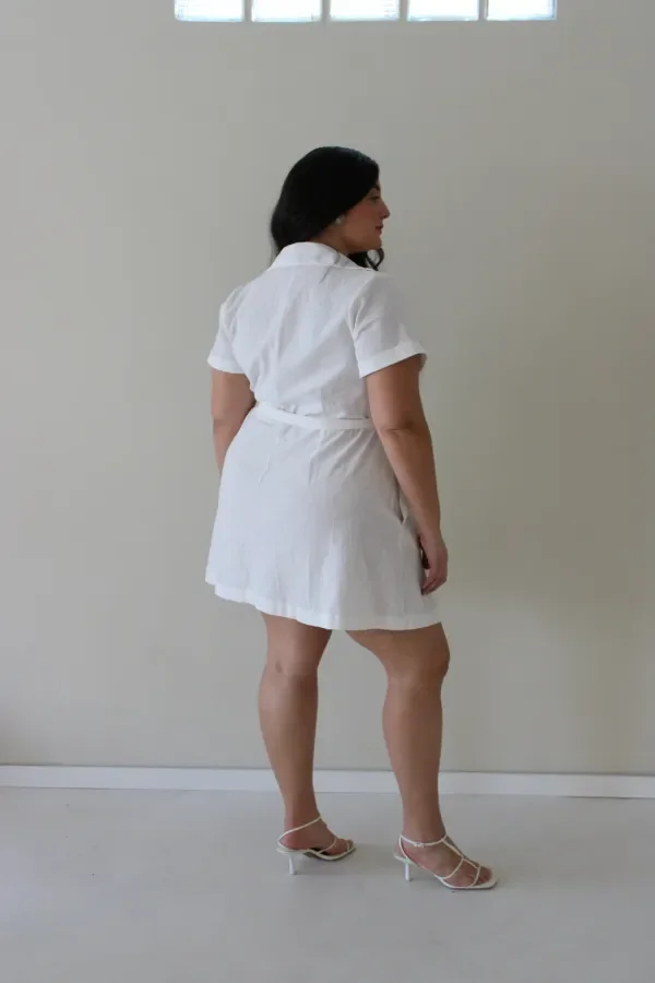 Producto - Vestido NUBE - lino camisero - 1