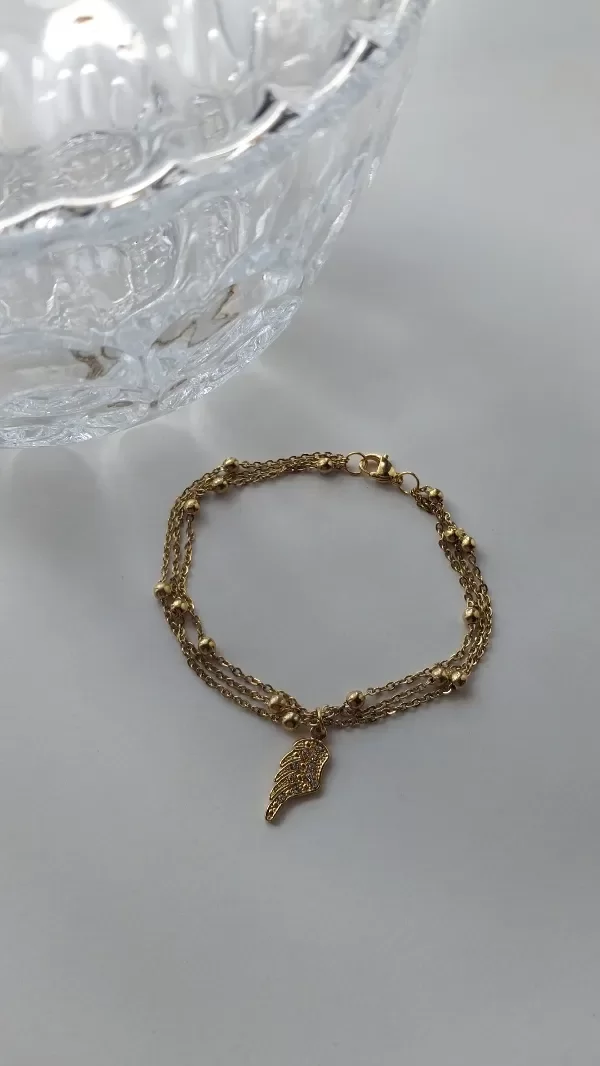 Producto - Pulsera Alita dorada
