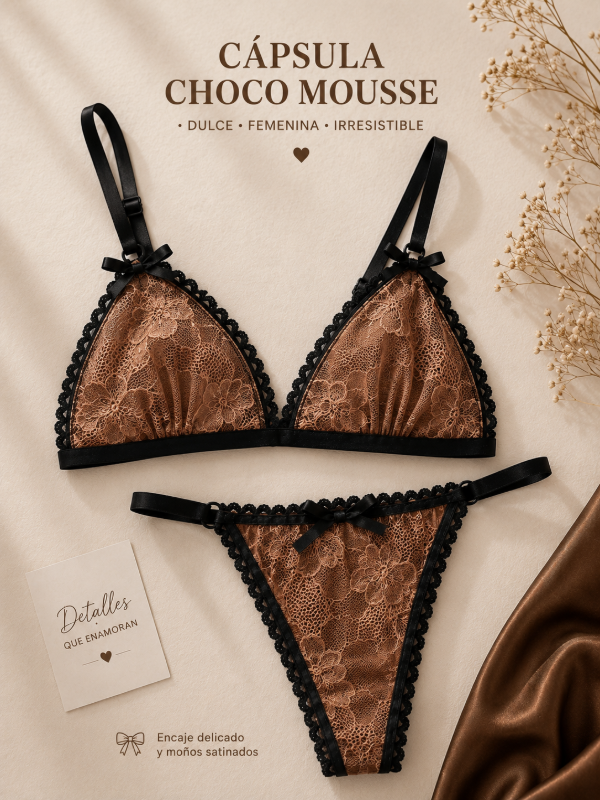 Producto - Modelo CHOCO Latte encaje