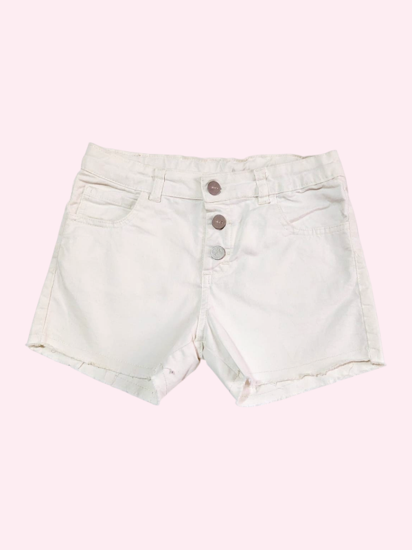 Producto - Short liviano color crudo con flechos Cheeky Talle 14