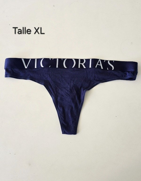 Panty thong Victoria's secrets talle xl azul