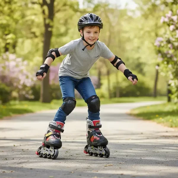 Producto - Patines Rollers Nena Nene Patín Extensibles Fire Negro