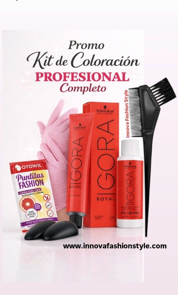 Producto - KIT COLOR COMPLETO IGORA ROYAL