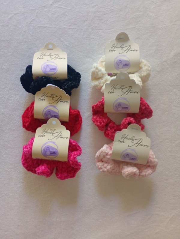 Producto - Scronchies pack 6 unidades