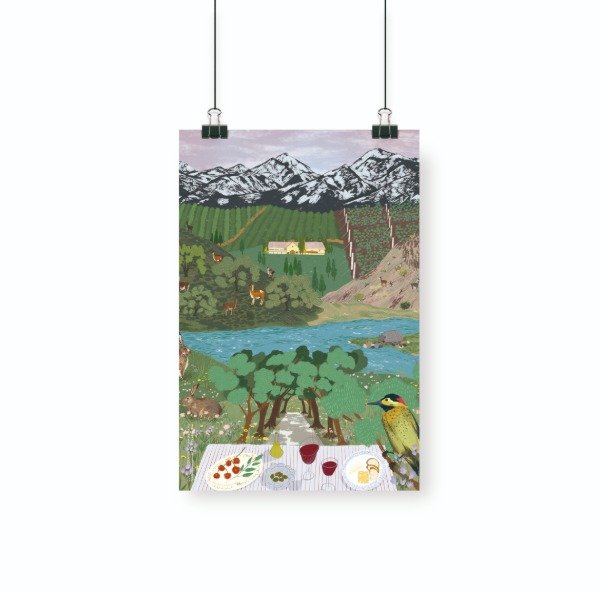 Producto - Lámina CUYO - Ana Laura Perez - 20x30cm