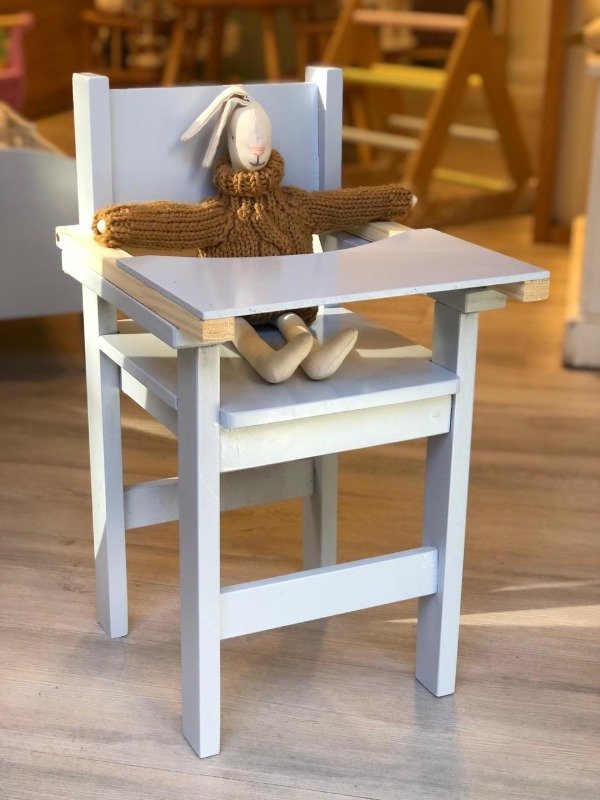 Producto - Sillita de comer de madera